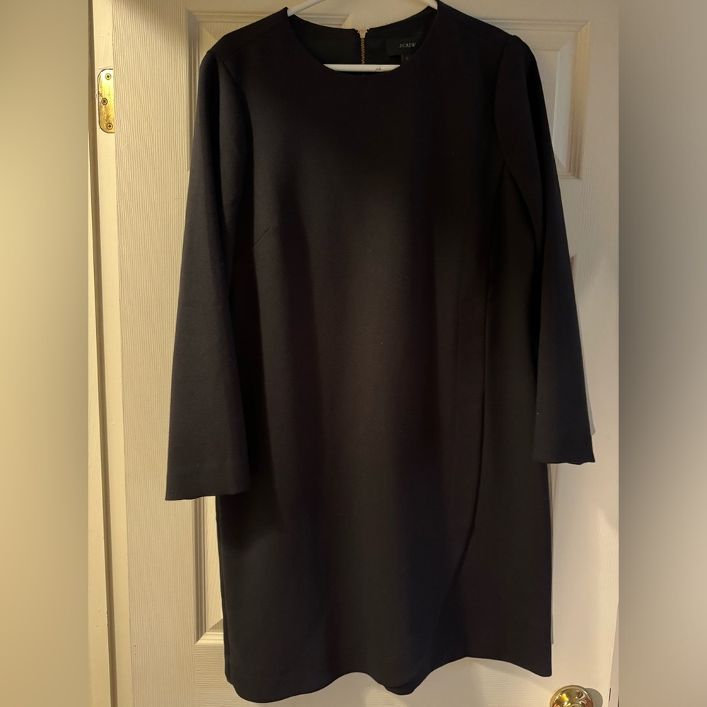 J.Crew Long Sleeve Shift Dress